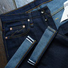 Load image into Gallery viewer, Sage Genesis Series : 15oz Indigo x Blue Ultimate Quality Projectile Loomed Denim