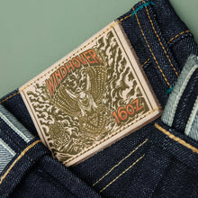 Load image into Gallery viewer, Windhover 16oz Sanforized Extra Deep Indigo Selvedge Denim