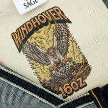 Load image into Gallery viewer, Windhover 16oz Sanforized Extra Deep Indigo Selvedge Denim