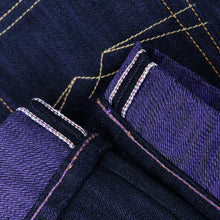Load image into Gallery viewer, Evershade 17oz Unsanforized Deep Indigo x Purple Denim