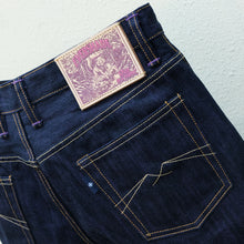 Load image into Gallery viewer, Evershade 17oz Unsanforized Deep Indigo x Purple Denim