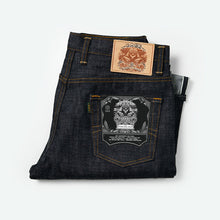 Load image into Gallery viewer, Origin Raw : Sterling 15oz Unsanforized Deep Indigo Silver Selvedge Denim