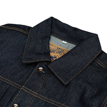 Load image into Gallery viewer, Machinist Type I 14oz Deep Indigo Denim Jacket