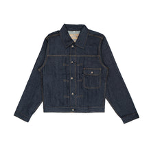 Load image into Gallery viewer, Machinist Type I 14oz Deep Indigo Denim Jacket