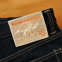 Load image into Gallery viewer, Sage Denim Rockhound 24oz Unsanforized Deep Indigo x Brown