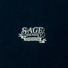 Load image into Gallery viewer, Sage Emblem Navy Tees
