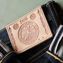 Load image into Gallery viewer, Armstrong 17oz Sanforized Extra Deep Indigo Selvedge