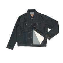 Load image into Gallery viewer, Sage Canine Type II 14oz Deep Indigo Denim Jacket Denim Jacket