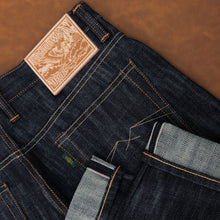 Load image into Gallery viewer, Easthawk 16oz Sanforized Extra Deep Indigo Selvedge