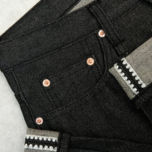 Load image into Gallery viewer, Genesis Series : Ultimate Quality Projectile Loomed Denim 14oz Black