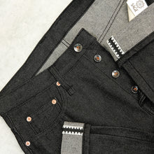 Load image into Gallery viewer, Genesis Series : Ultimate Quality Projectile Loomed Denim 14oz Black