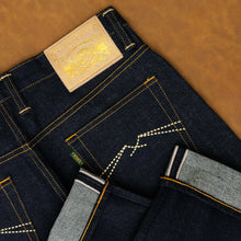 Load image into Gallery viewer, Origin Series : Gold Edition 14oz Sanforized Deep Indigo