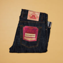 Load image into Gallery viewer, Origin Series : Redstride 14oz Sanforized Deep Indigo Sparkling Red Selvedge