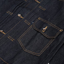 Load image into Gallery viewer, Railking Type I 14oz Deep Indigo Denim Jacketgo Denim Jacket