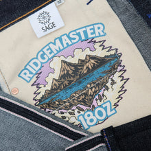 Load image into Gallery viewer, RIdgemaster 18oz Unsanforized Deep Indigo Selvedge