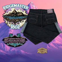 Load image into Gallery viewer, RIdgemaster 18oz Unsanforized Deep Indigo Selvedge
