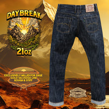 Load image into Gallery viewer, Sage Daybreak 21oz Unsanforized Extra Deep Indigo Selvedge Denim