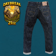 Load image into Gallery viewer, Sage Daybreak 21oz Unsanforized Extra Deep Indigo Selvedge Denim