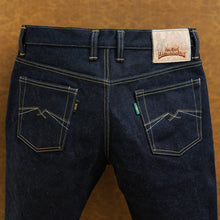 Load image into Gallery viewer, Sage Denim 13th Anniversary Special : The 13th Core Earthbound 23oz Unsanforized Deep Indigo Brown Core Selvedge Denim