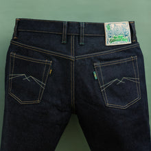 Load image into Gallery viewer, Sage Denim 13th Anniversary Special : The 13th Core Greenheart 23oz Unsanforized Deep Indigo Green Core Selvedge Denim