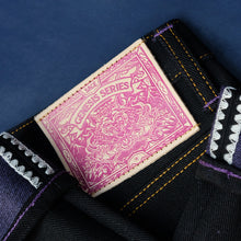 Load image into Gallery viewer, Sage Denim Genesis Series : 14oz Deep Indigo x Purple Weft Projectile Loomed Denim
