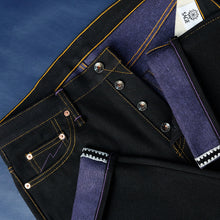 Load image into Gallery viewer, Sage Denim Genesis Series : 14oz Deep Indigo x Purple Weft Projectile Loomed Denim