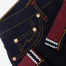 Load image into Gallery viewer, Sage Denim Genesis Series : 14oz Deep Indigo x Red Weft Projectile Loomed Denim