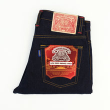 Load image into Gallery viewer, Sage Denim Genesis Series : 14oz Deep Indigo x Red Weft Projectile Loomed Denim