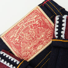 Load image into Gallery viewer, Sage Denim Genesis Series : 14oz Deep Indigo x Red Weft Projectile Loomed Denim