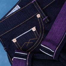 Load image into Gallery viewer, Sage Denim Nightwind 19oz Sanforized Deep Indigo x Purple