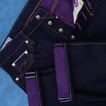 Load image into Gallery viewer, Sage Denim Nightwind 19oz Sanforized Deep Indigo x Purple