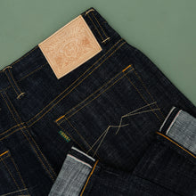 Load image into Gallery viewer, Sage Denim Origin Series Highfront 14oz Sanforized Deep Indigo
