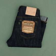 Load image into Gallery viewer, Sage Denim Origin Series Highfront 14oz Sanforized Deep Indigo
