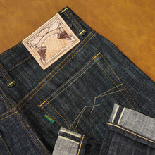 Load image into Gallery viewer, Sage Denim Origin Series : Hillstrike 14oz Sanforized Deep Indigo Irregular Slub