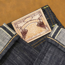 Load image into Gallery viewer, Sage Denim Origin Series : Hillstrike 14oz Sanforized Deep Indigo Irregular Slub