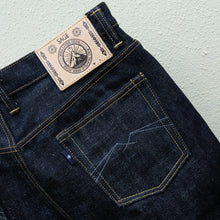 Load image into Gallery viewer, Sage Denim Stormhold 21oz Unsanforized Deep Indigo