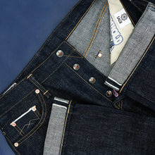 Load image into Gallery viewer, Sage Denim Stormhold 21oz Unsanforized Deep Indigo