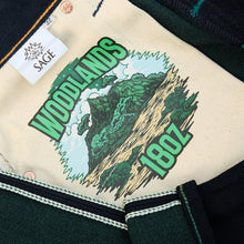 Load image into Gallery viewer, Sage Denim Woodlands 18oz Unsanforized Deep Indigo x Green