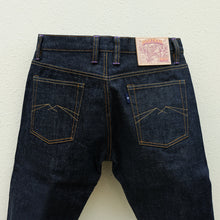 Load image into Gallery viewer, Sage Dusktrail 18oz Unsanforized Deep Indigo Selvedge Denim