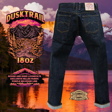 Load image into Gallery viewer, Sage Dusktrail 18oz Unsanforized Deep Indigo Selvedge Denim