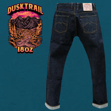 Load image into Gallery viewer, Sage Dusktrail 18oz Unsanforized Deep Indigo Selvedge Denim