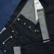 Load image into Gallery viewer, Sage Dusktrail 18oz Unsanforized Deep Indigo Selvedge Denim