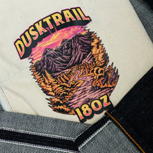 Load image into Gallery viewer, Sage Dusktrail 18oz Unsanforized Deep Indigo Selvedge Denim