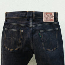Load image into Gallery viewer, Sage Greatmire 19oz Unsanforized Deep Indigo x Soil Brown Selvedge Denim