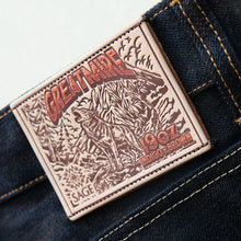 Load image into Gallery viewer, Sage Greatmire 19oz Unsanforized Deep Indigo x Soil Brown Selvedge Denim