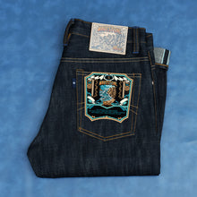 Load image into Gallery viewer, Sage Wavestone 16oz Sanforized Deep Indigo Selvedge Denim
