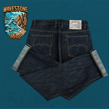 Load image into Gallery viewer, Sage Wavestone 16oz Sanforized Deep Indigo Selvedge Denim