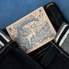 Load image into Gallery viewer, Silverhowl 18oz Unsanforized Extra Deep Indigo Selvedge