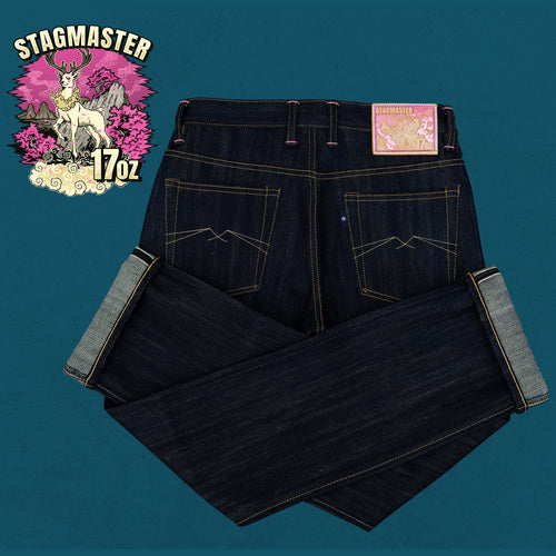 Stagmaster 17oz Sanforized Deep Indigo