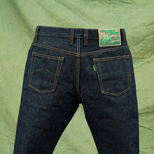 Load image into Gallery viewer, The Green Hemp 25oz 50% Hemp Blend Deep Indigo x Green Selvedge Denim